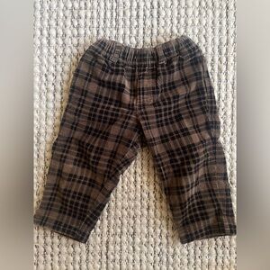 ARKET Kids corduroy plaid pants